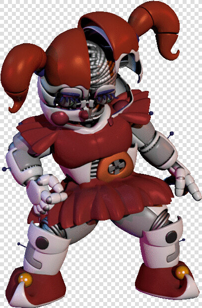 It S Sl S 2nd Anniversary So I Removed Baby S Spine   Gif De Fnaf Bailando  HD Png DownloadTransparent PNG