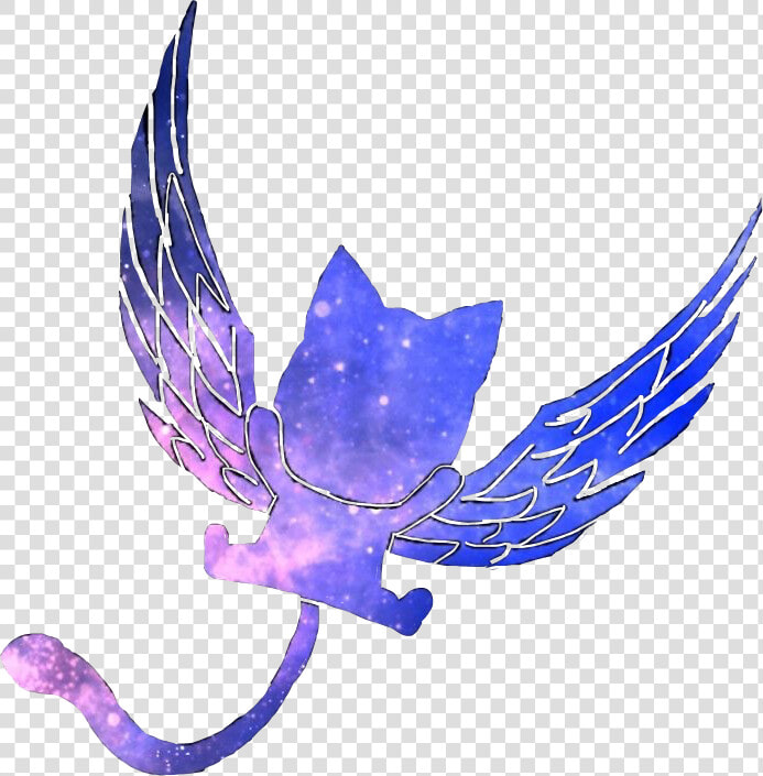 Fairytail Happy Anime Cat Flyingcat Galaxy Freetoedit   Happy Fairy Tail Png  Transparent PngTransparent PNG