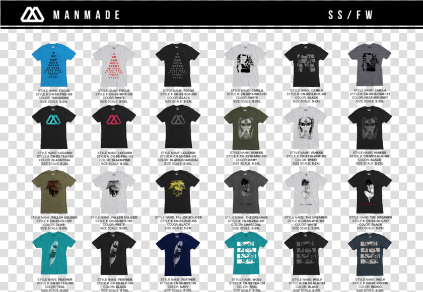 Manmade Apparel Linesheet Nick Smith Menswear  HD Png DownloadTransparent PNG