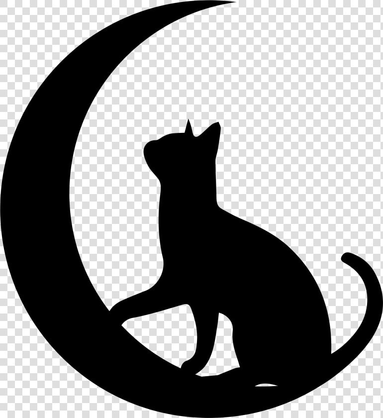 New Line Of Cat Eye Sunglasses Set To Launch By Designer   Cat And Moon Silhouette  HD Png DownloadTransparent PNG