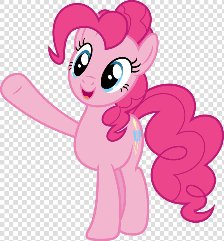 Porygon2z  Open Mouth  Pinkie Pie  Safe  Simple   My Little Pony Pinkie Pie Back  HD Png DownloadTransparent PNG