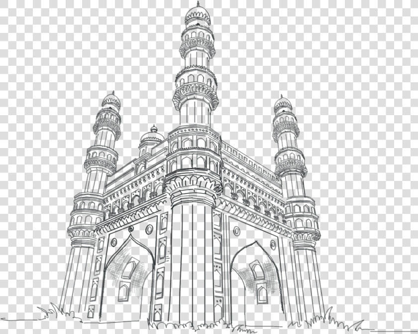 Charminar   Hyderabad Charminar Png  Transparent PngTransparent PNG