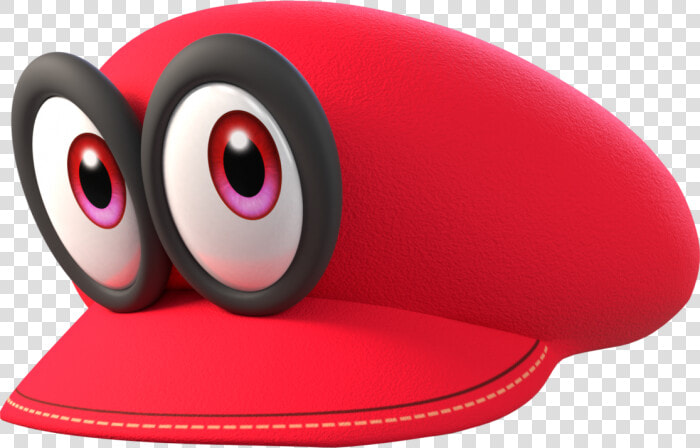 Transparent Cappy Png   Super Mario Odyssey Cappy  Png DownloadTransparent PNG