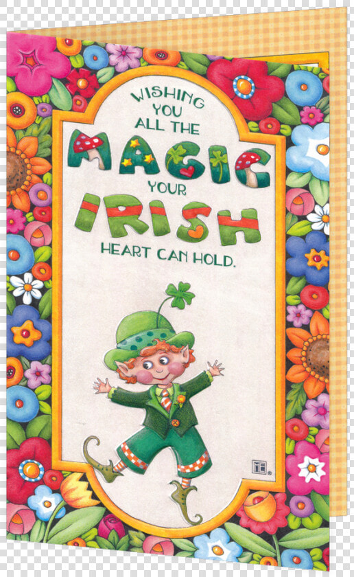 Wishing You All The Magic St   Mary Engelbreit St Patrick  39 s Day  HD Png DownloadTransparent PNG