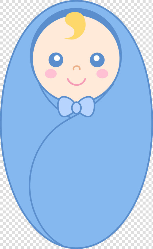 Swaddled Baby Boy Free Clip Art   Baby In A Swaddle Cartoon  HD Png DownloadTransparent PNG