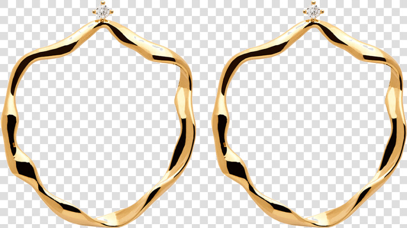 Buy Akari Earrings At   Akari Gold Earrings  HD Png DownloadTransparent PNG