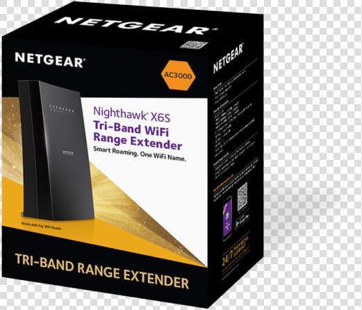 Netgear Nighthawk X6s Tri Band Wifi Range Extender  HD Png DownloadTransparent PNG