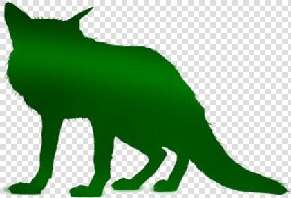 Transparent Wild Fox Hd Wallpaper  Transparent Silhouette   Fox Looking Up Silhouette  HD Png DownloadTransparent PNG