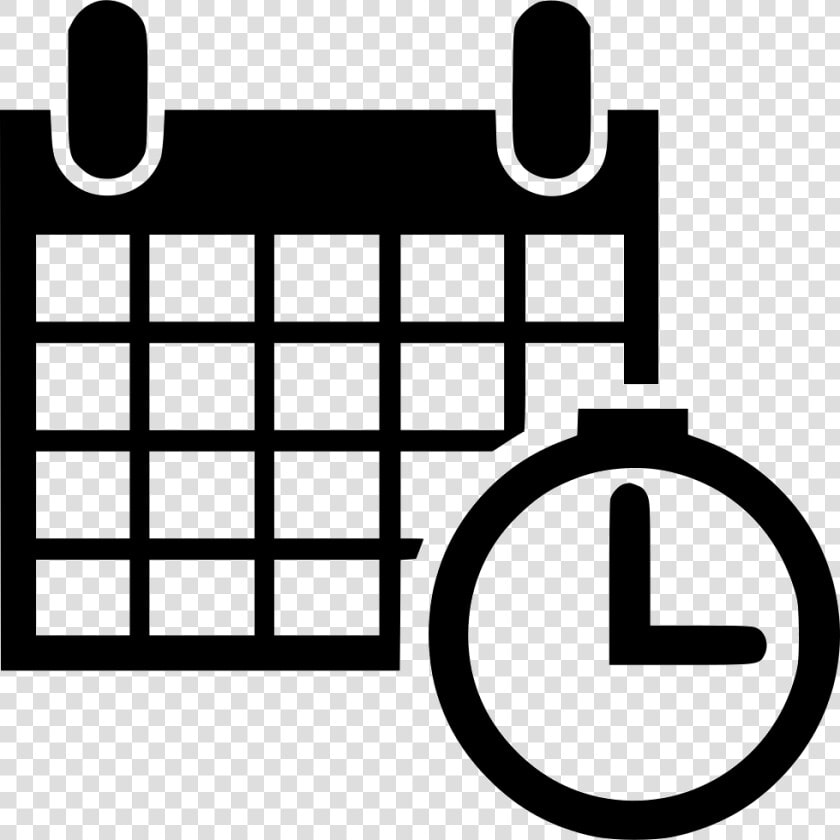 Calendar Time Schedule Event Planning Gantt   Spreadsheet Vector Icon  HD Png DownloadTransparent PNG