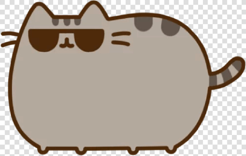 Tricouri Si Bluze Cu Cool Pusheen With Glasses   Pusheen Png  Transparent PngTransparent PNG