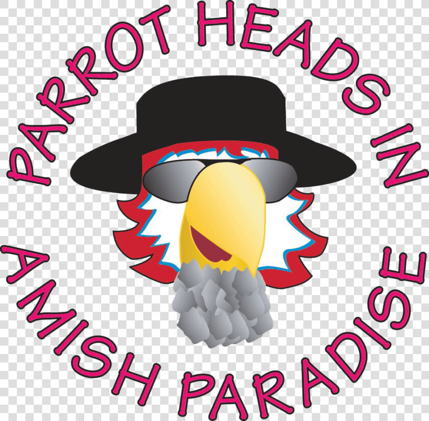 Transparent Amish Hat Png   Parrothead Logo  Png DownloadTransparent PNG