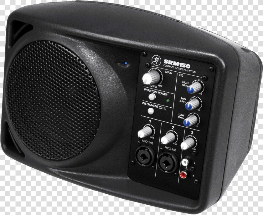 Srm150 Compact Powered Pa System   Mackie  HD Png DownloadTransparent PNG