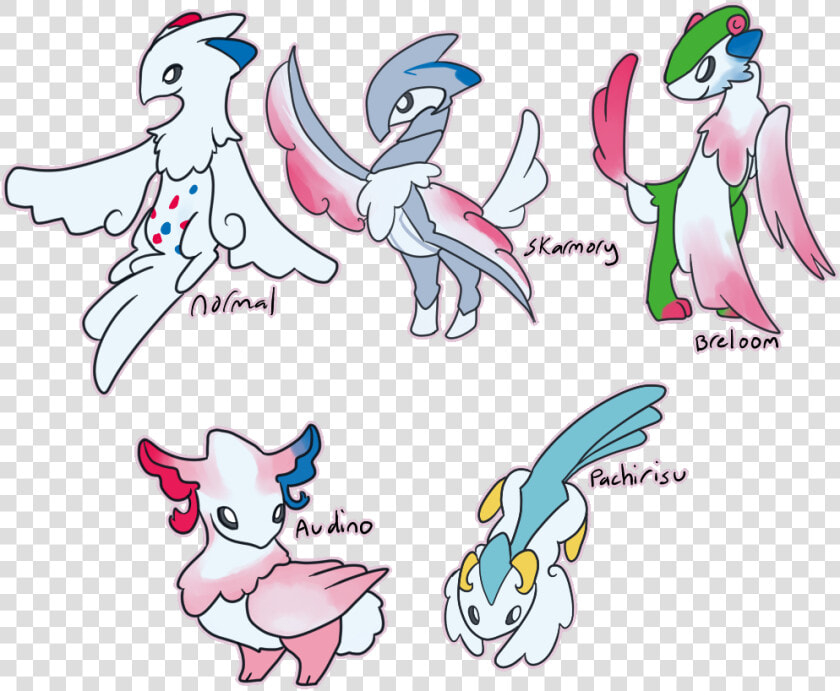 “i Decided To Doodle Some Togekiss Hybrids I Really   Cartoon  HD Png DownloadTransparent PNG