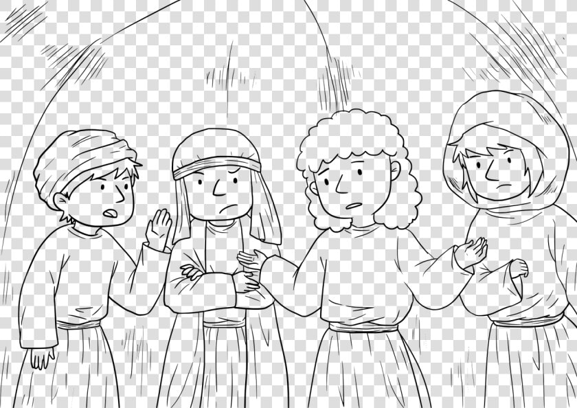 Bible Storying Ccx Free Picture   Mark 6 1 6 Coloring Page  HD Png DownloadTransparent PNG