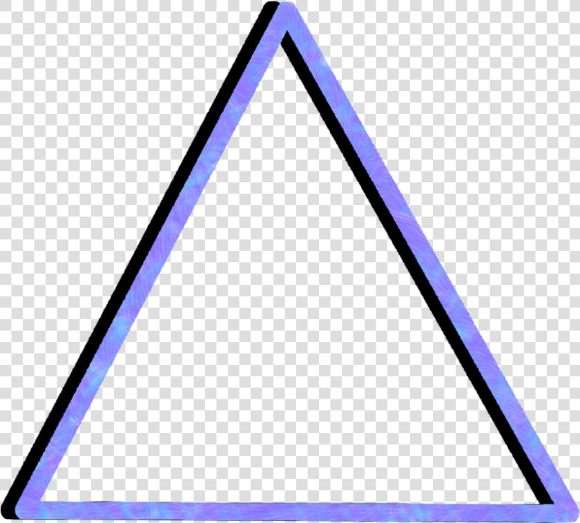  color  neon  triangle  purple  glow  freetoedit  frame   Triangle  HD Png DownloadTransparent PNG