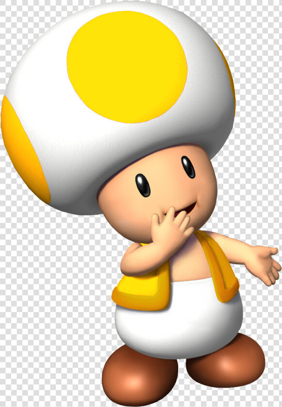 Mushroom Clipart Nintendo Character   Toad Mario  HD Png DownloadTransparent PNG