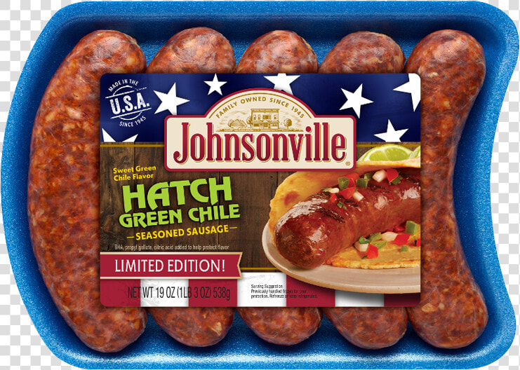 Johnsonville Sausages Hatch Green Chile  HD Png DownloadTransparent PNG