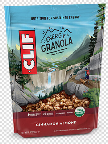 Cinnamon Almond Packaging   Clif White Chocolate Macadamia Granola  HD Png DownloadTransparent PNG