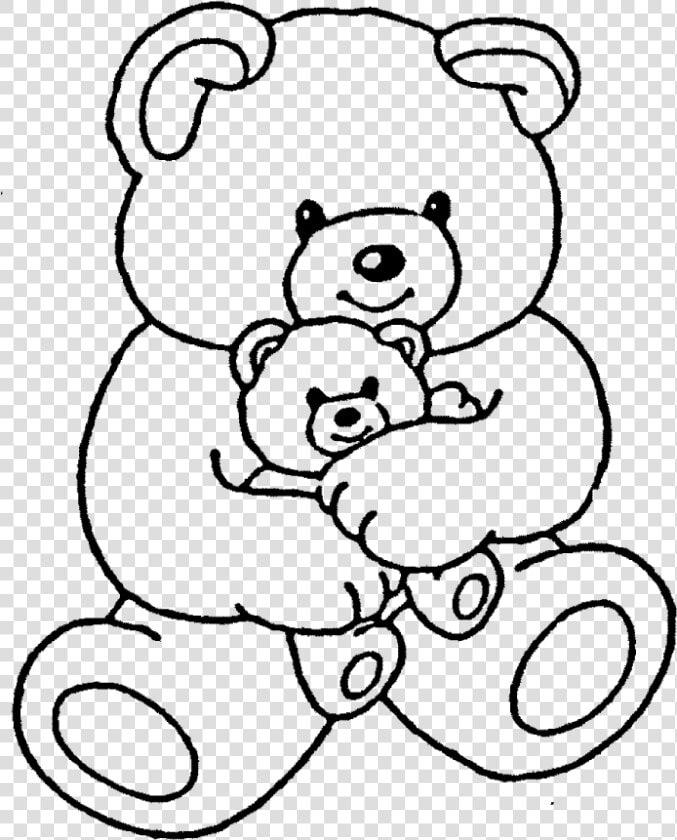 Drawing Crafts Teddy Bear   Beautiful Teddy Bear Drawing  HD Png DownloadTransparent PNG