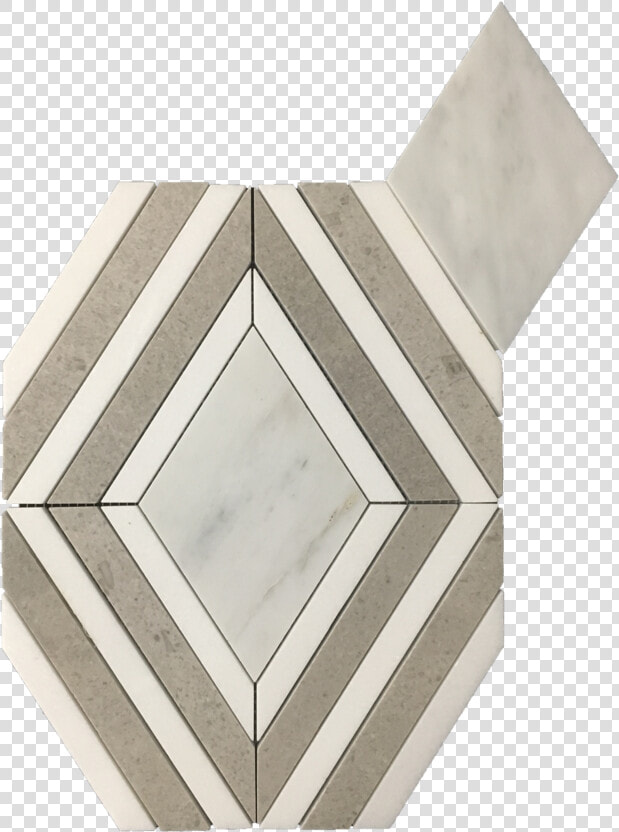 Carrara Jewel With White Thassos And Sand Dollar Polished   Tile  HD Png DownloadTransparent PNG