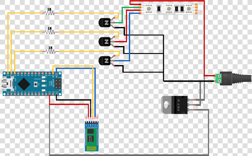 Arduino Code  amp  Android App   Rgb Bluetooth Arduino Nano  HD Png DownloadTransparent PNG