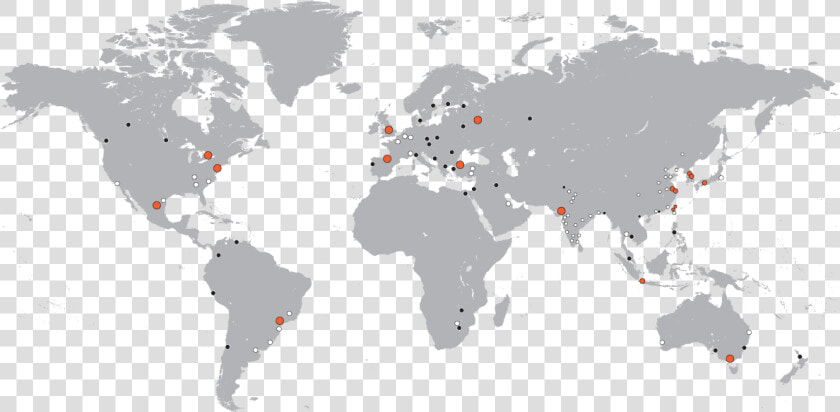 Global Map With Locations   Human Development Index 2018 Map  HD Png DownloadTransparent PNG