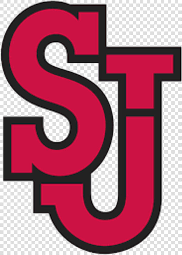 John S Red Storm Defeat The Ole Miss Rebels 64 To   St John  39 s University Basketball Logo  HD Png DownloadTransparent PNG