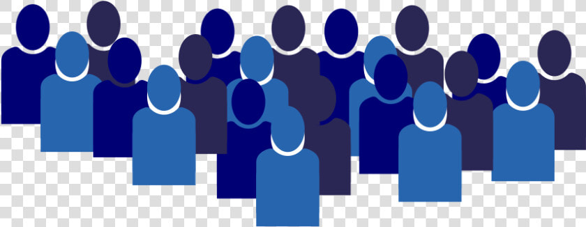 Blue Figures Representing A Group Of Learners   Circle  HD Png DownloadTransparent PNG