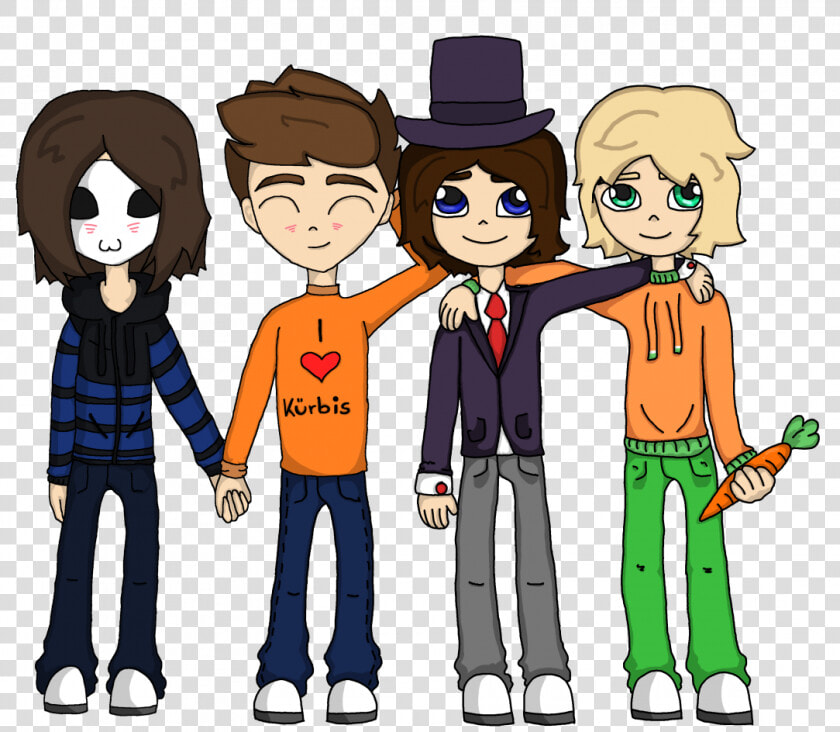 How To Draw Minecraft Characters Step By   Freedom Squad Glp Zombey  HD Png DownloadTransparent PNG