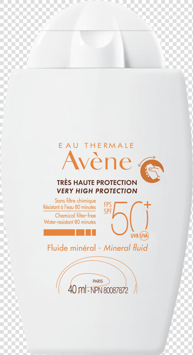 Fluide Minéral Spf 50   Avene  HD Png DownloadTransparent PNG