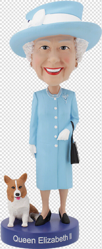 Queen Elizabeth Ii Bobblehead   Bobble Head Queen Elizabeth  HD Png DownloadTransparent PNG