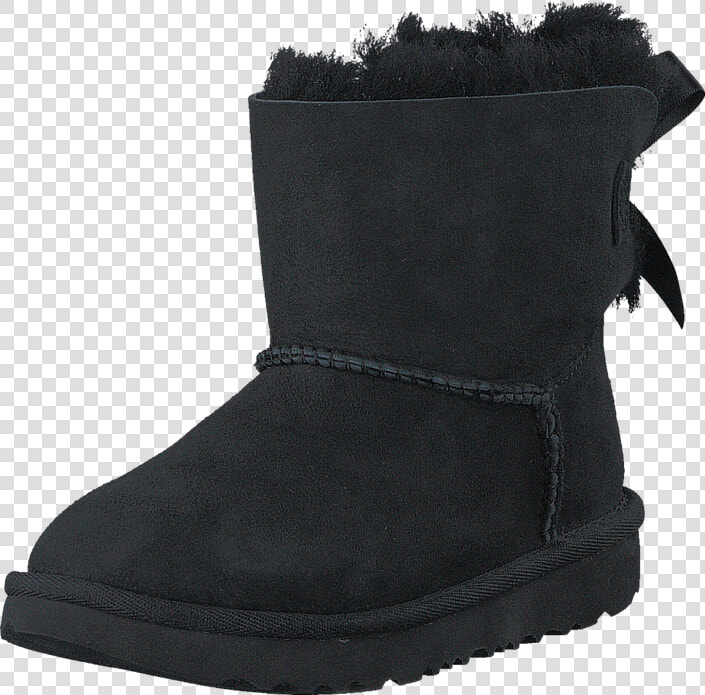 Mini Bailey Bow Ii Kids Black   Snow Boot  HD Png DownloadTransparent PNG