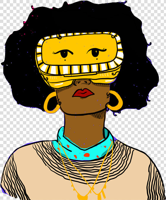 Girl   Afrotectopia  HD Png DownloadTransparent PNG