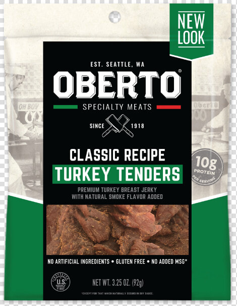 Turkey tenders   Oberto Butchers Cut Bacon Jerky  HD Png DownloadTransparent PNG