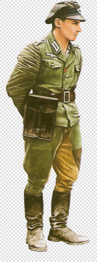 Ww2 German Officer In Italy  HD Png DownloadTransparent PNG