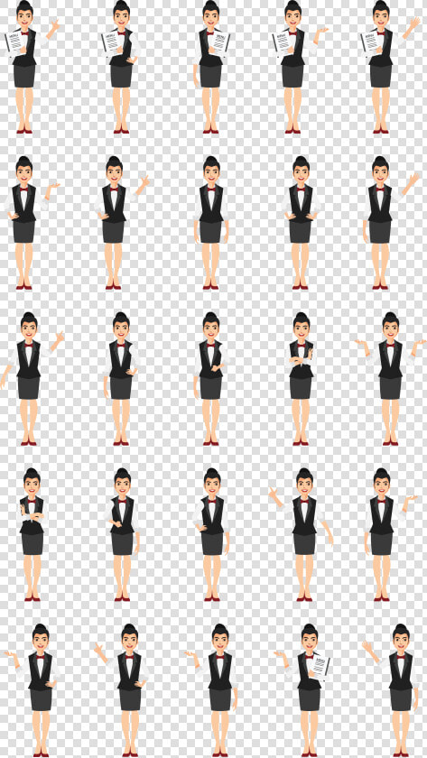 Waiters Woman   Girl  HD Png DownloadTransparent PNG