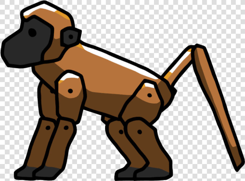 Baboon   Scribblenauts Baboon  HD Png DownloadTransparent PNG