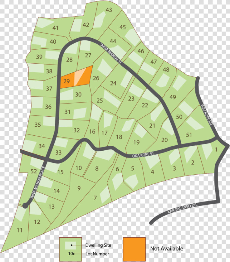 Kaanapali Coffee Farms Lot Map  HD Png DownloadTransparent PNG