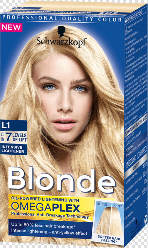 Blonde Lighteners L1 Intensive Lightener   Nordic Blonde Schwarzkopf  HD Png DownloadTransparent PNG