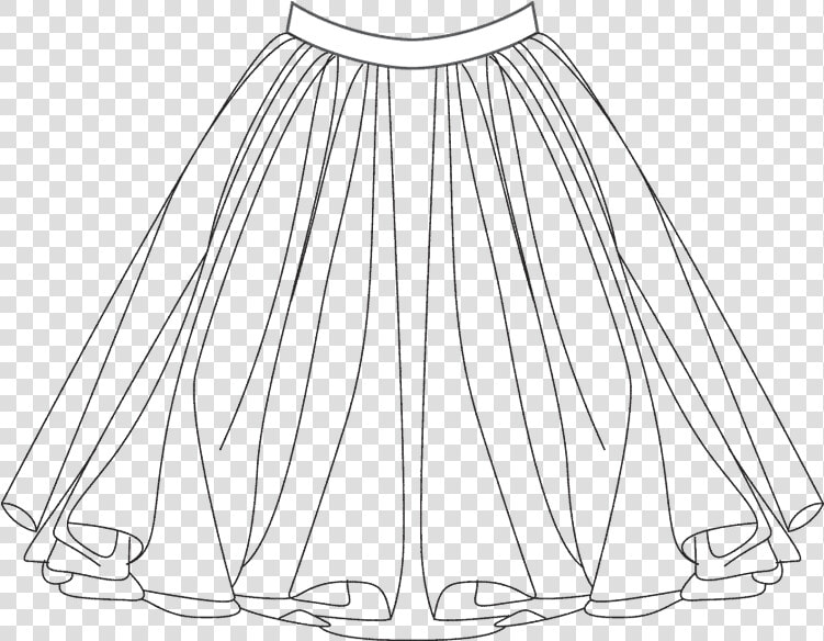 Repetto Romantic Tutu   Skirt Drawing Png  Transparent PngTransparent PNG