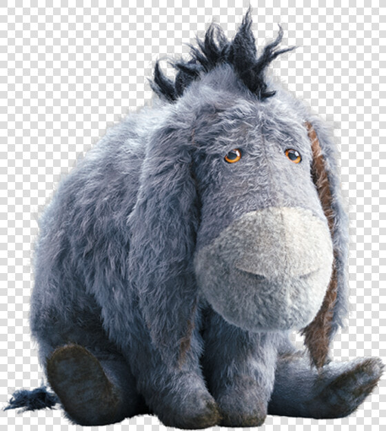 Eeyore Liva Action   Christopher Robin Movie Eeyore  HD Png DownloadTransparent PNG