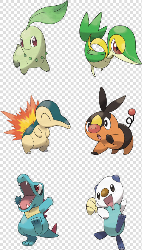 Pokemon Gold Starter Evolutions  HD Png DownloadTransparent PNG