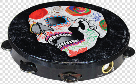 Remo Tambourine Skull  HD Png DownloadTransparent PNG