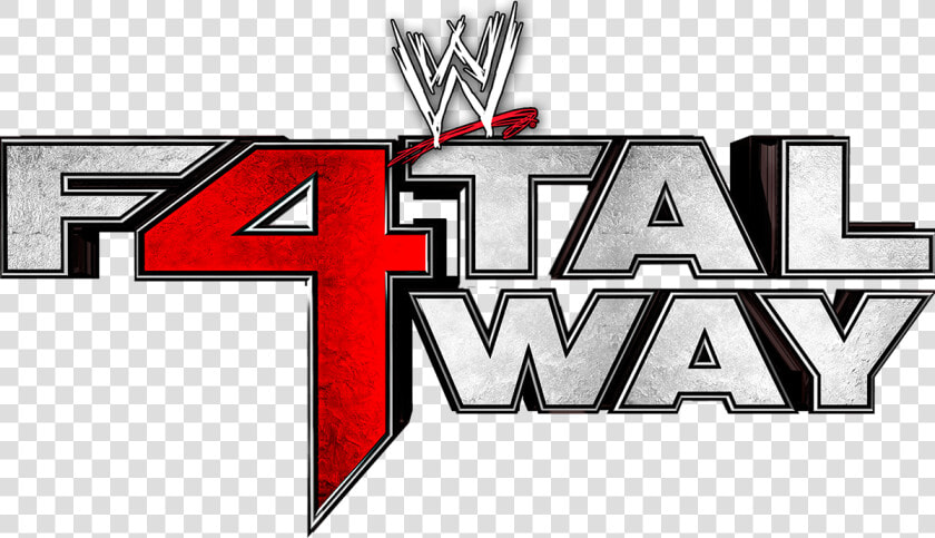 Wwe Fatal 4 Way Logo  HD Png DownloadTransparent PNG