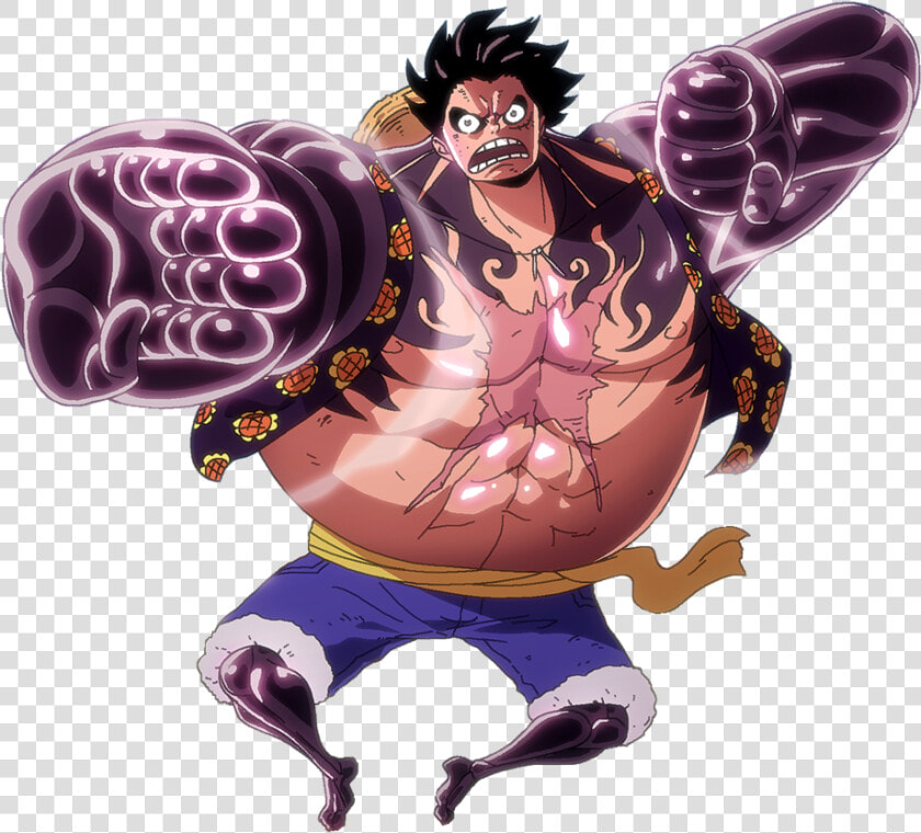 Transparent Gear Png Transparent   Luffy Gear 4 Png  Png DownloadTransparent PNG