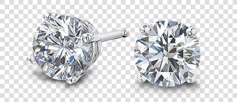 Round Brilliant Cut Diamond Earrings Shimansky   Shimansky Earrings Price  HD Png DownloadTransparent PNG