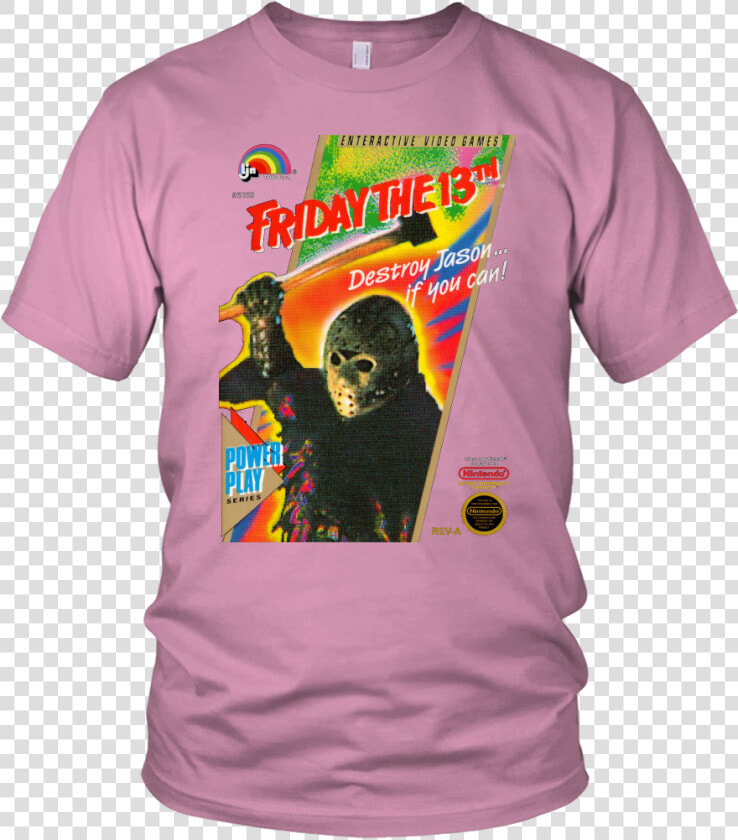 Friday The 13th Jason Voorhees Nintendo Retro Vintage   Lil Peep Is My Daddy Shirt  HD Png DownloadTransparent PNG