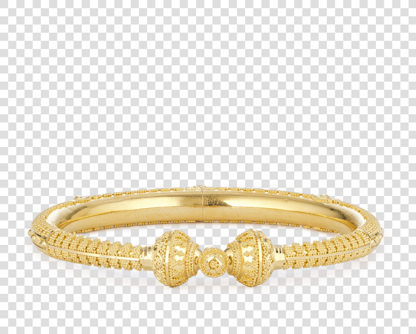 22ct Gold Filigree Kada Bangle   Bangle  HD Png DownloadTransparent PNG