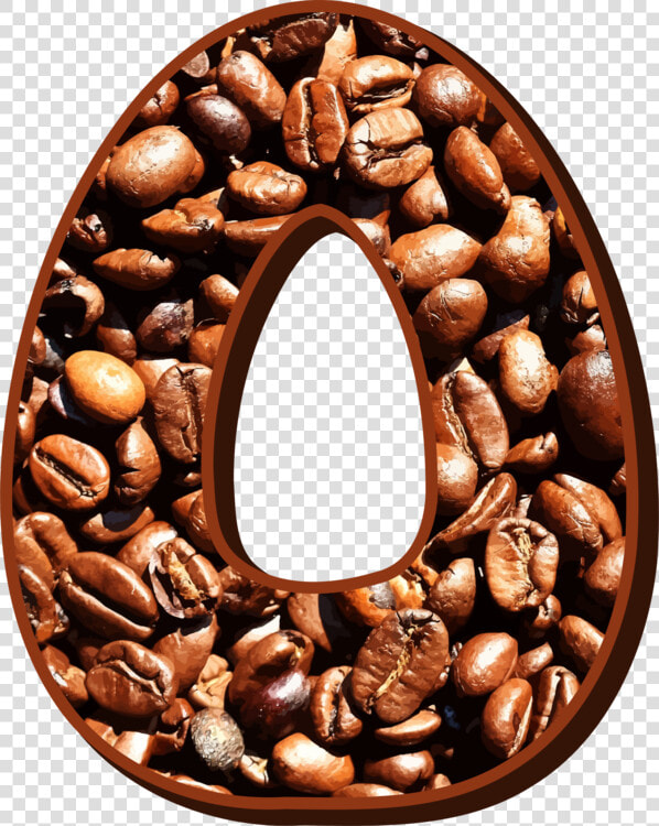 Coffee commodity food   Letter O Coffee Bean Png  Transparent PngTransparent PNG