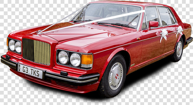 Lady R Wedding And Chauffeur Hire   Bentley Turbo R Red  HD Png DownloadTransparent PNG